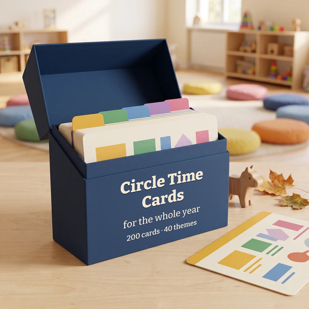 Circle Time Cards for the Whole Year
